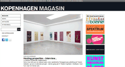 Desktop Screenshot of kopenhagen.dk